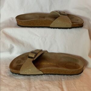 Birkenstock Tan Single Strap Sandals